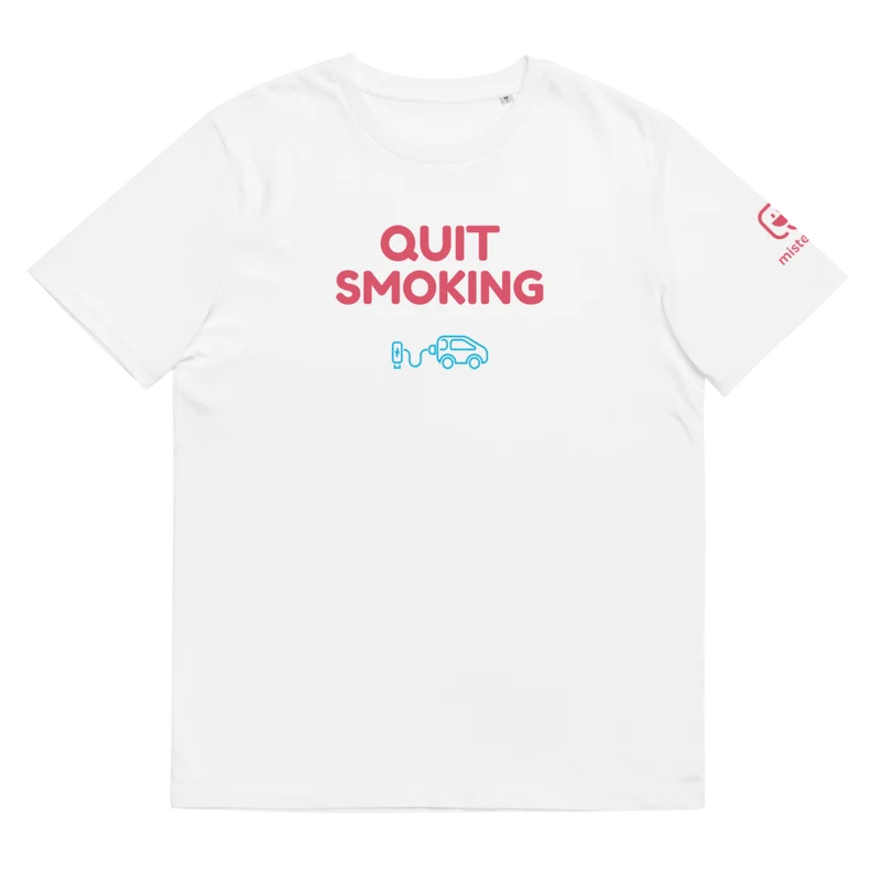 T-shirt unisexe - Quit Smoking - Blanc
