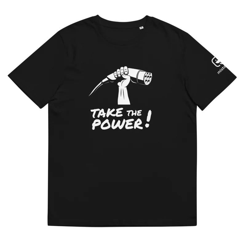 T-shirt unisexe - Take the power - noir