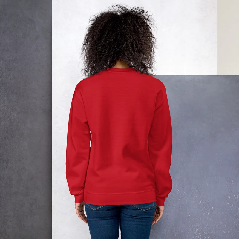 Sweat de Noël Joyeux Kilowatts unisexe - Rouge
