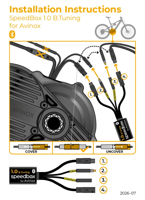 SpeedBox 1.0 B.Tuning kit for DJI Avinox (M1)