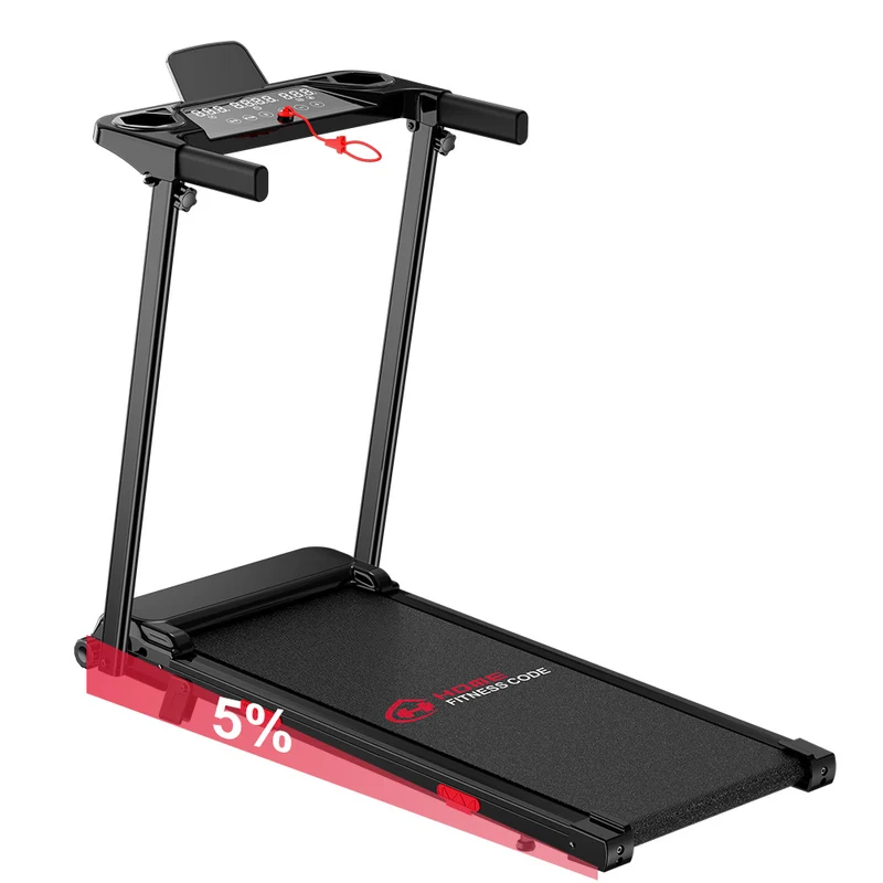 Klappbares Laufband Q5 mit Steigung, Bürstenlosem Motor, Geschwindigkeit 1–12 KM/H