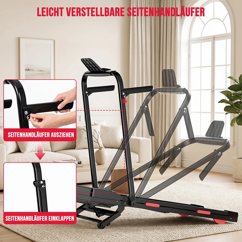 Laufband Y5 mit Bürstenlosem Motor, 0 % - 15 % Automatische Steigung