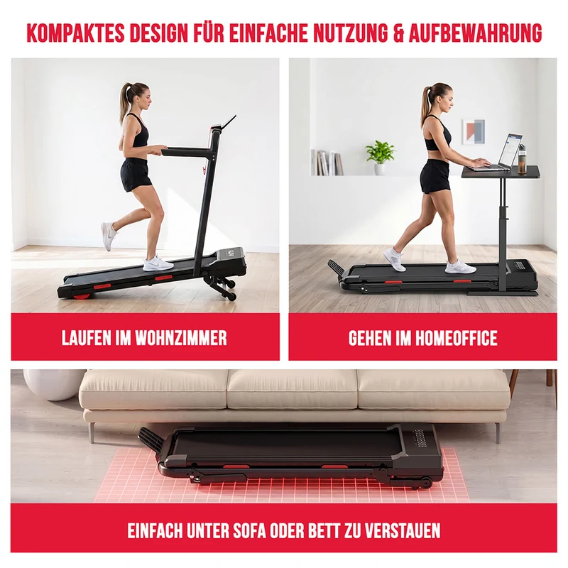 Laufband Y5 mit Bürstenlosem Motor, 0 % - 15 % Automatische Steigung