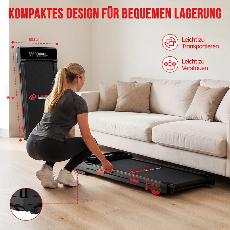Laufband Y5 mit Bürstenlosem Motor, 0 % - 15 % Automatische Steigung