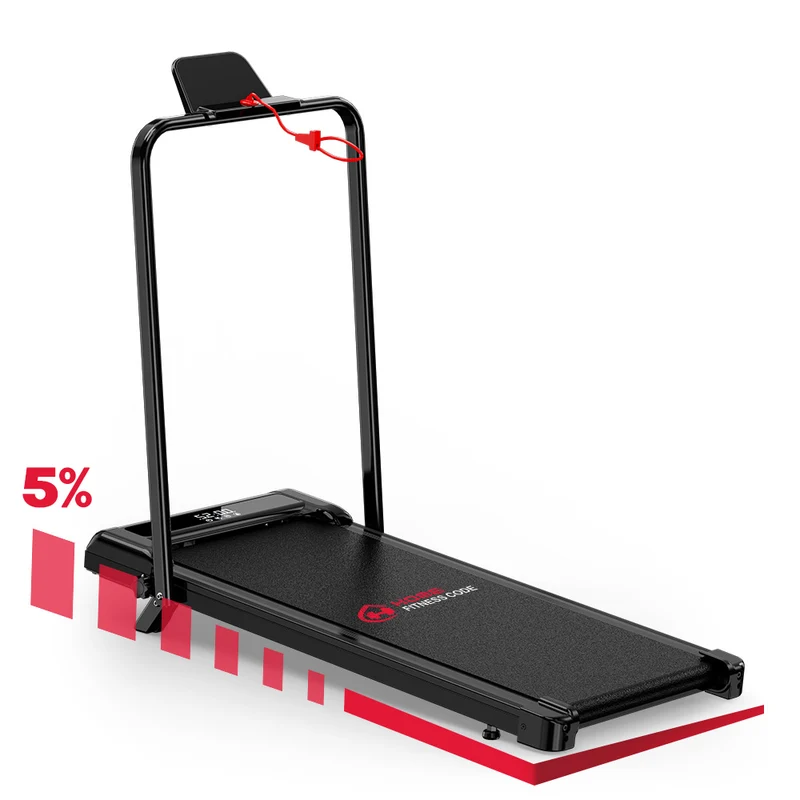 Klappbares Laufband Z3 mit Bürstenlosem Motor, Tempo 1-6KM/H, 5 % Manuelle Steigung