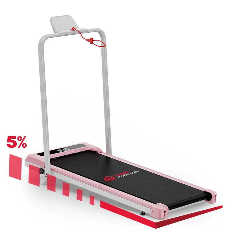 Klappbares Laufband Z3 mit Bürstenlosem Motor, Tempo 1-6KM/H, 5 % Manuelle Steigung