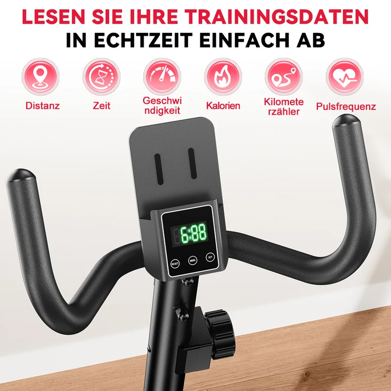 Liegeergometer X1, 16 Widerstandsstufen