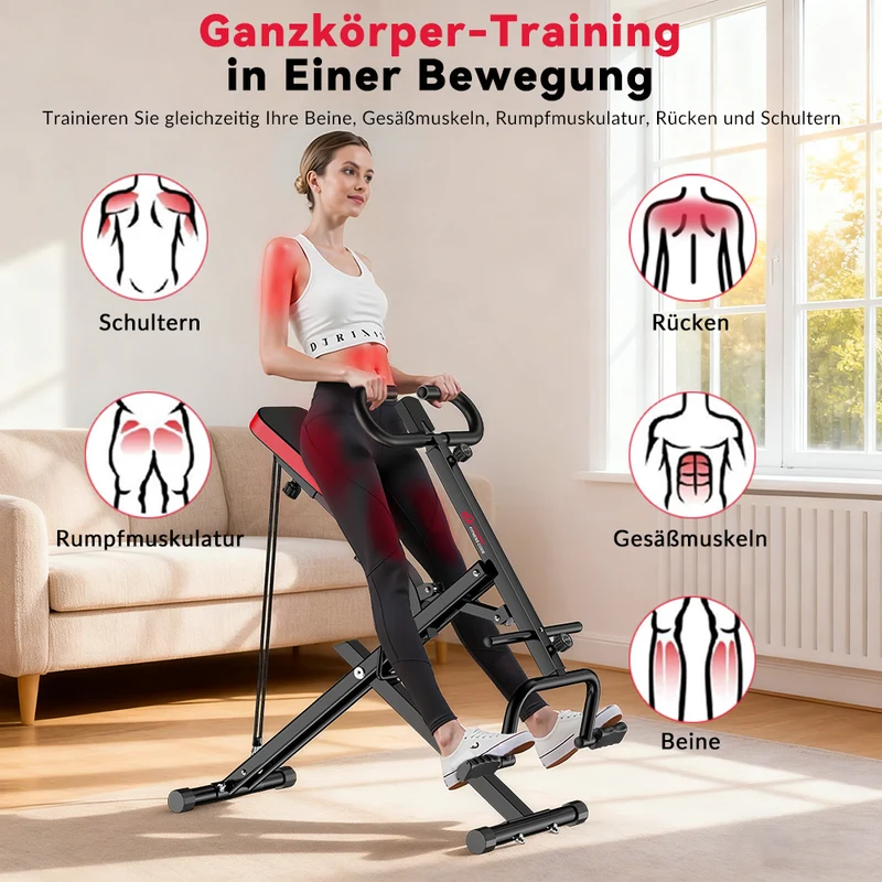 Faltbarer Kniebeugen-Assistenztrainer