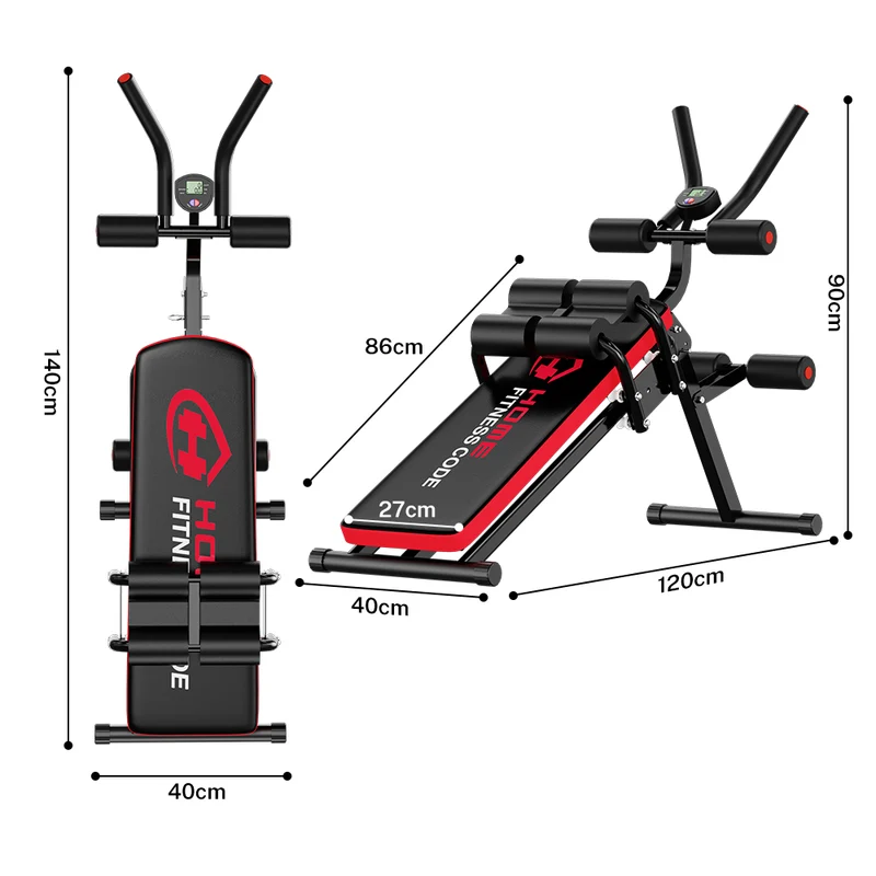 Faltbarer Bauchmuskeltrainer