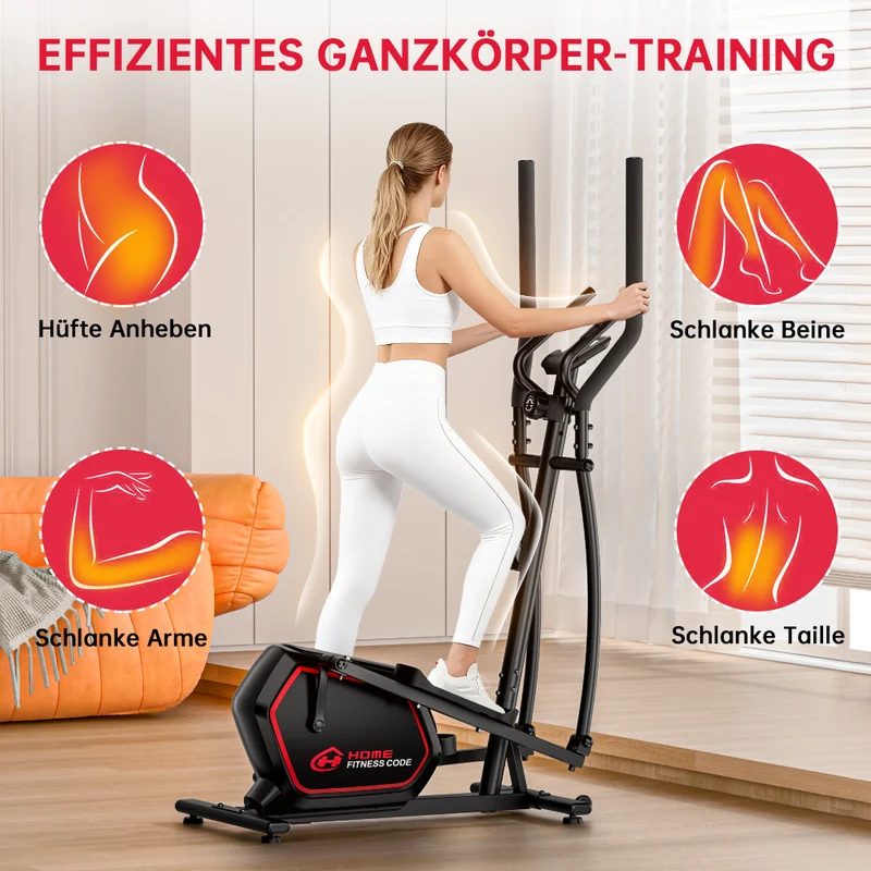 Ellipsentrainer E200, 16-Stufiger Magnetwiderstand