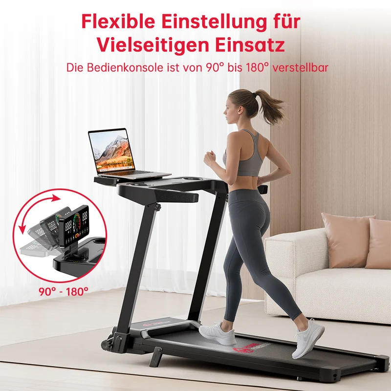 Klappbares Laufband Q8, 1-12 KM/H, 5% Manuelle Steigung