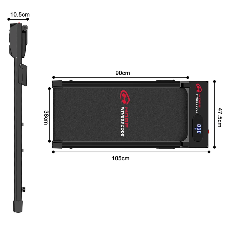 Laufband T7, Tempo 1-6KM/H, 5 % Manuelle Steigung