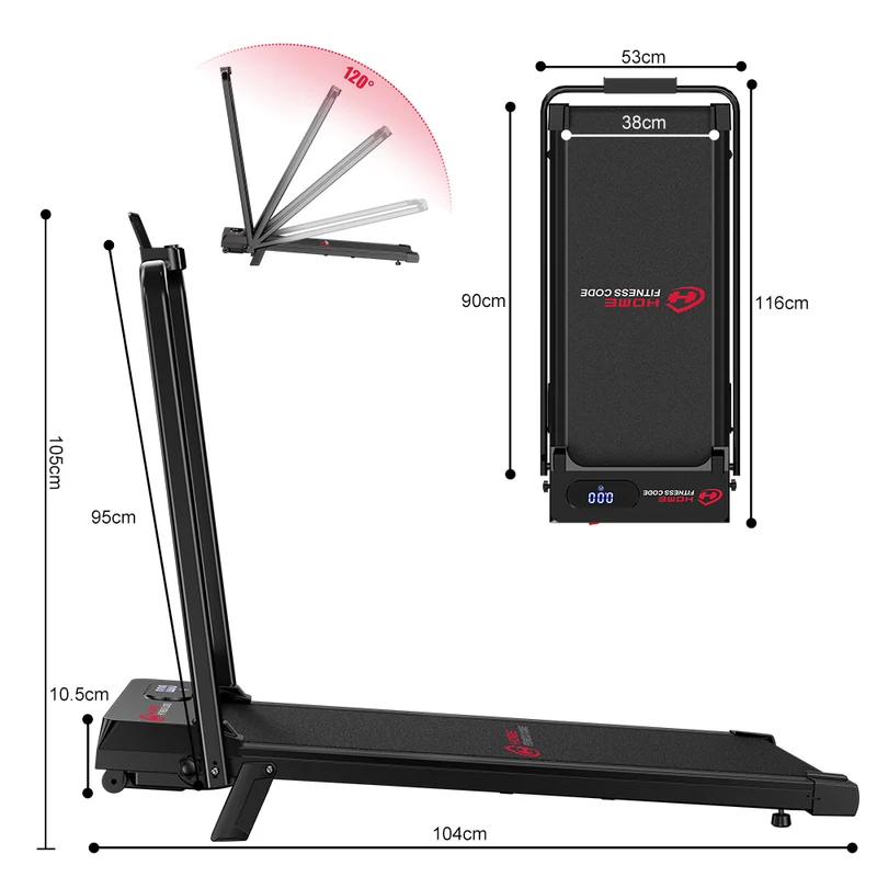 Laufband T7, Tempo 1-6KM/H, 5 % Manuelle Steigung