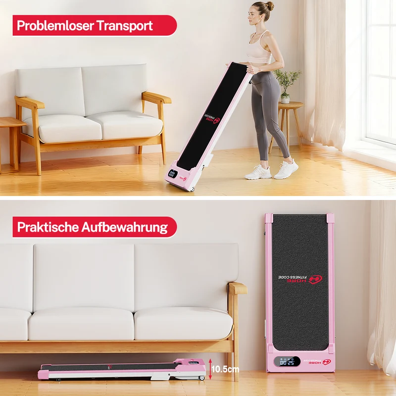 Laufband T7, Tempo 1-6KM/H, 5 % Manuelle Steigung