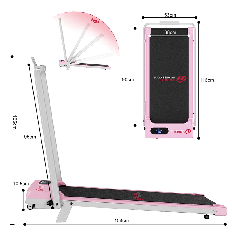 Laufband T7, Tempo 1-6KM/H, 5 % Manuelle Steigung