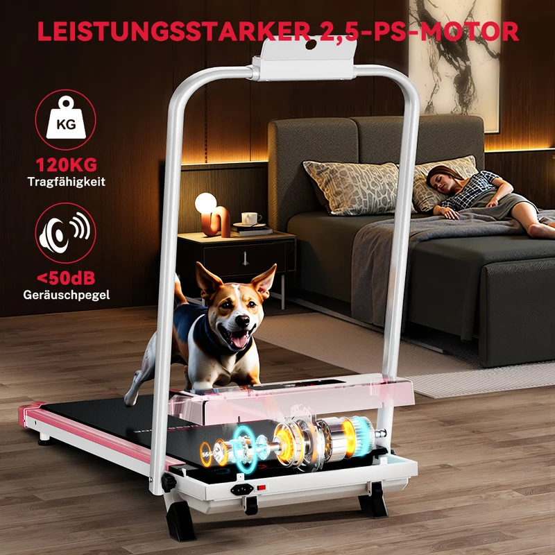 Laufband C1, Tempo 1-10KM/H, 5 % Manuelle Steigung