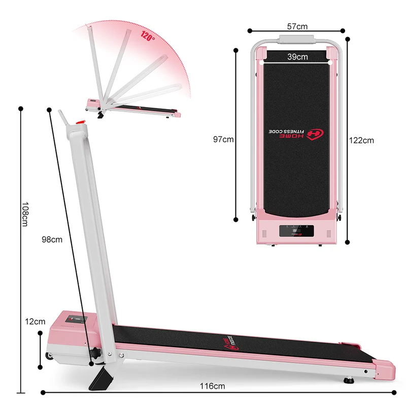 Laufband C1, Tempo 1-10KM/H, 5 % Manuelle Steigung