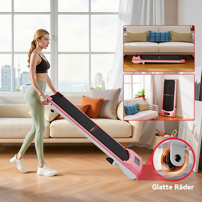 Laufband C1, Tempo 1-10KM/H, 5 % Manuelle Steigung