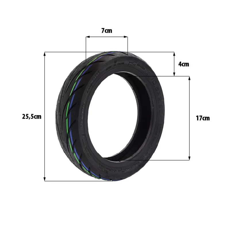 NIU KQI 300 - CST Tubeless Reifen 10.5x2.5-7