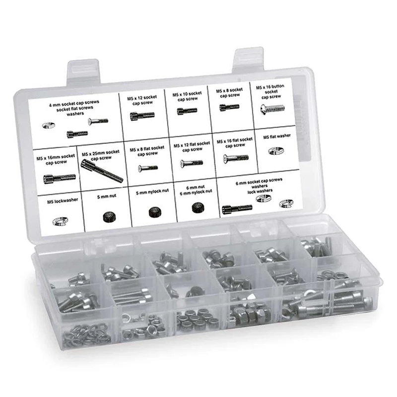 Wheels Manufacturing 4, 5, 6mm Stainless Steel Fastener Kit