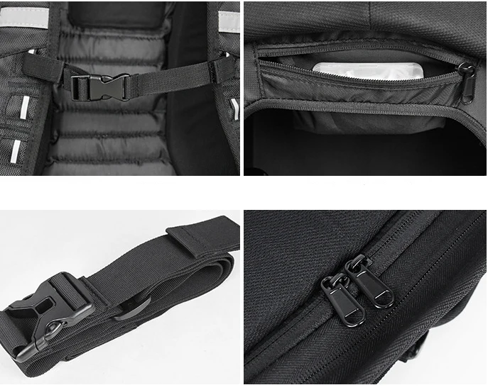 Motorrad Rucksack Wasserdicht | Hartschale & Carbon