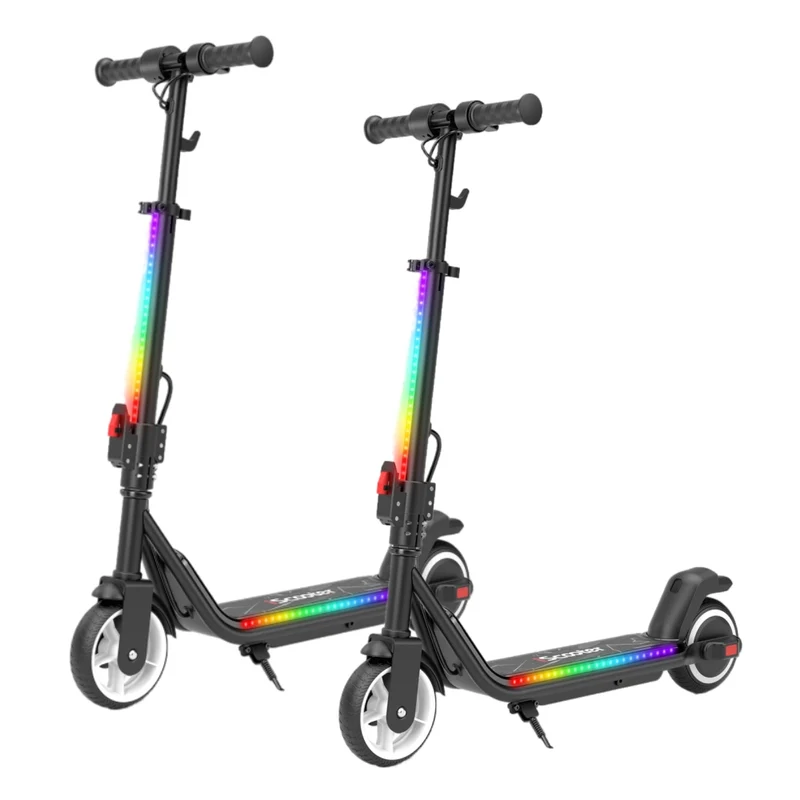 iScooter iK3Max Kinder E-Scooter 6″ mit LED & 3 Geschwindigkeiten