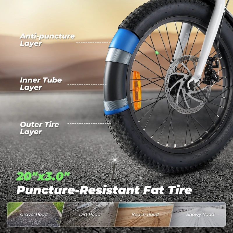 isinwheel U7 1000W Cargo Electric Bike
