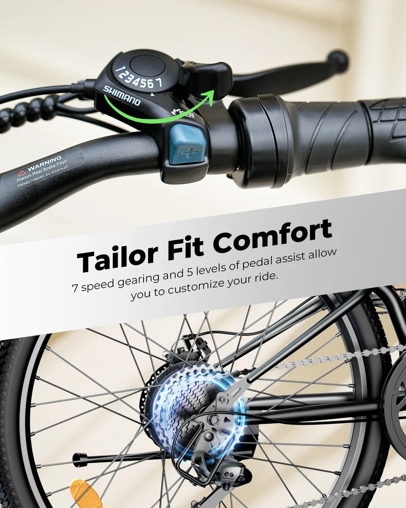 isinwheel M40 750W Folding Electric Bike with Basket