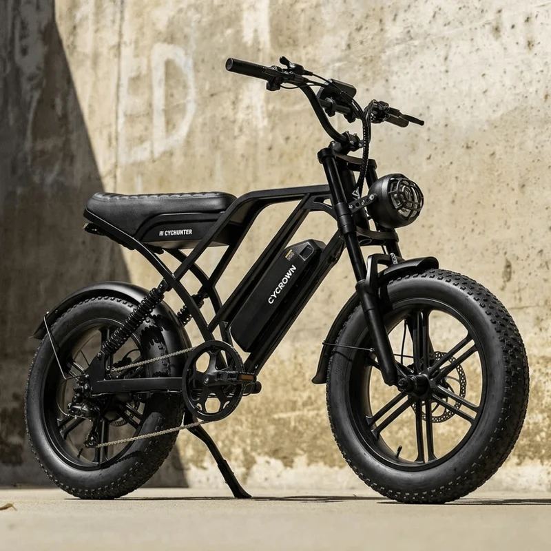 Cycrown CycHunter Moped-Style E-Bike