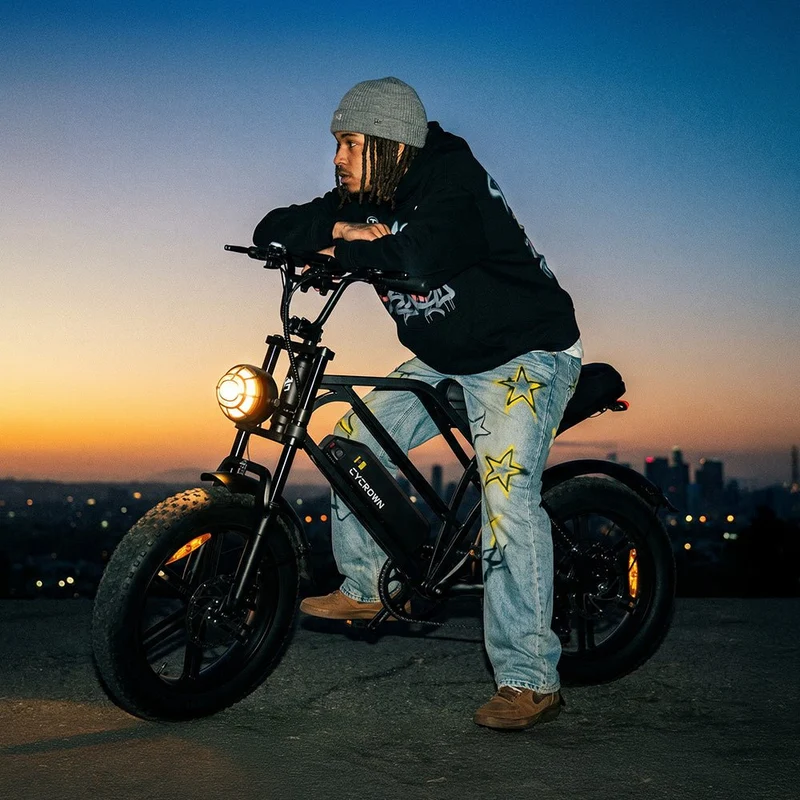 Cycrown CycHunter Moped-Style E-Bike