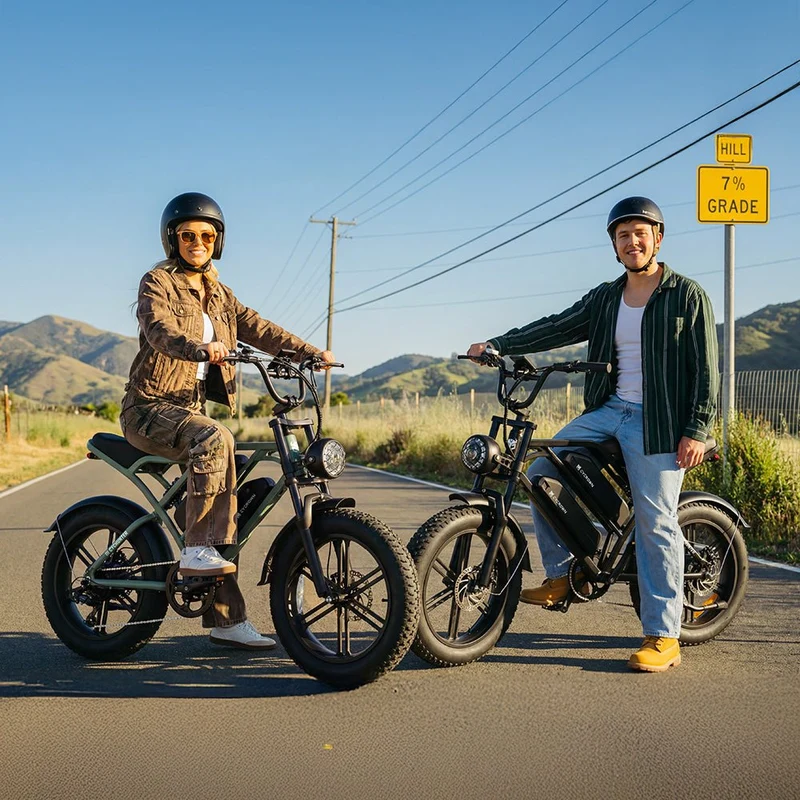 Cycrown CycHunter Moped-Style E-Bike