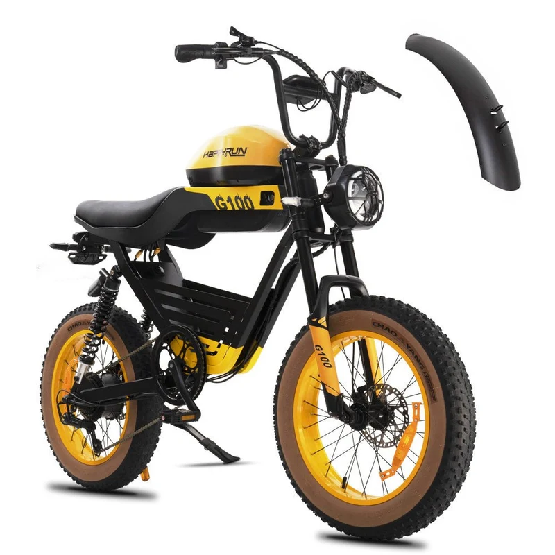 HappyRun G100 Electric Motorbike — Long Range Dual Battery