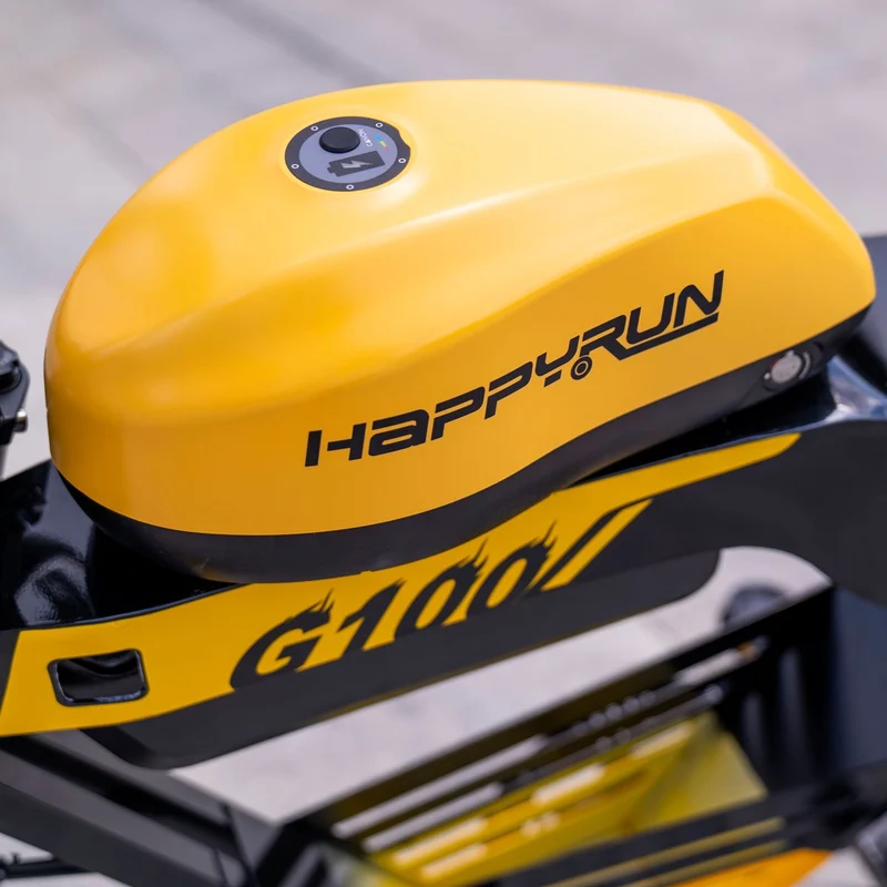 HappyRun G100 Electric Motorbike — Long Range Dual Battery