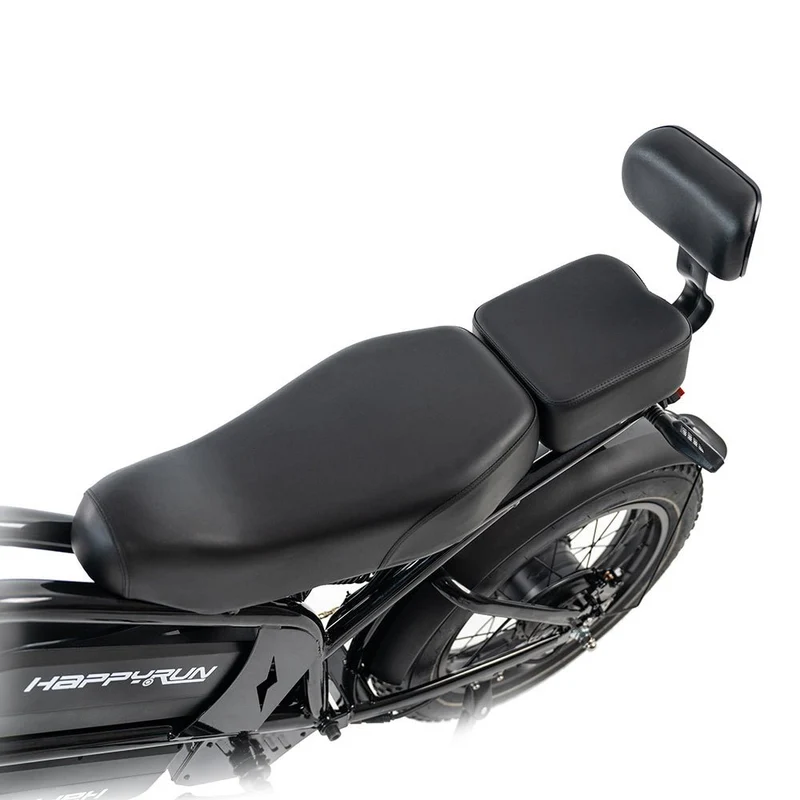 HappyRun G70 Electric Cargo Bike — 2-Seater Dual Battery