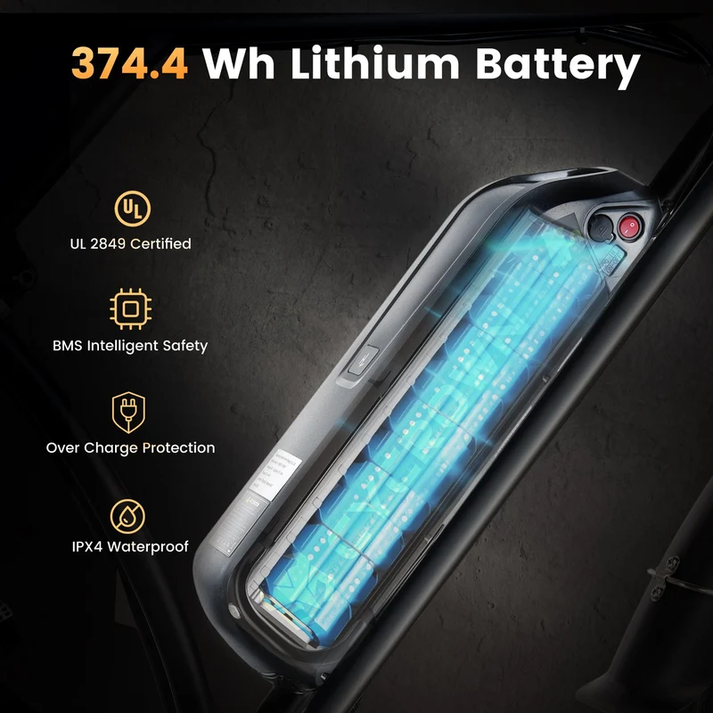 Cycrown CycRun 10.4AH Electric Bike