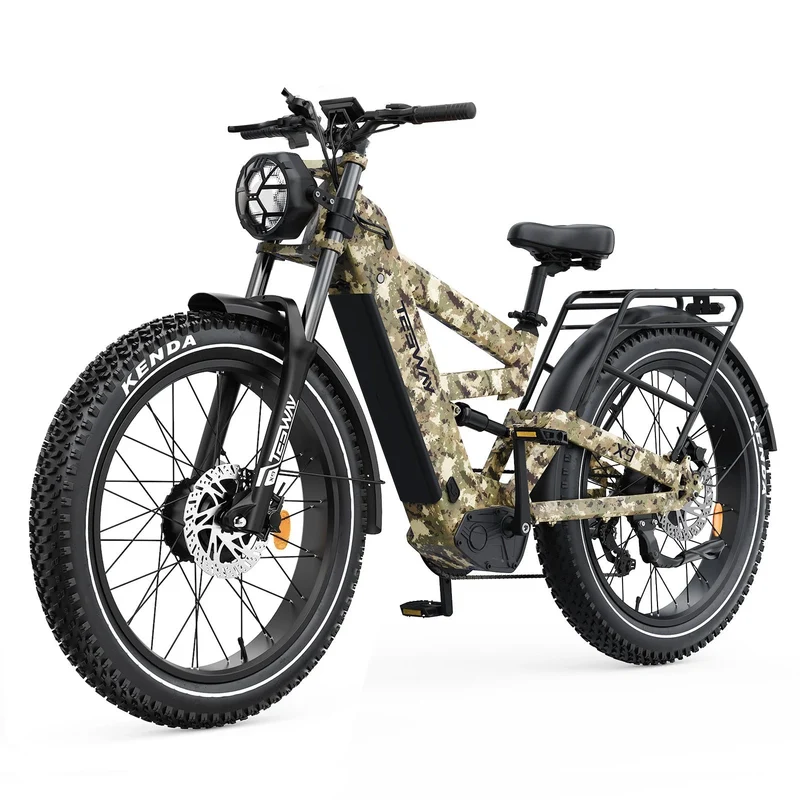 Tesway X9 AWD Dual-Motor Electric Bike