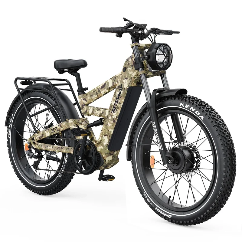 Tesway X9 AWD Dual-Motor Electric Bike