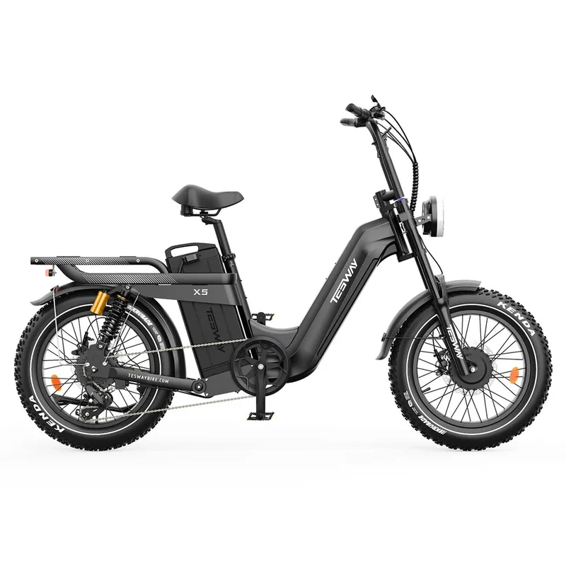 Tesway X5 AWD Dual-Motor Step Thru Electric Bike