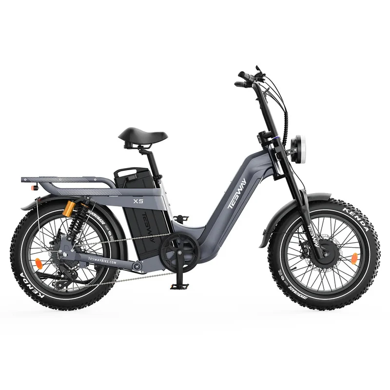 Tesway X5 AWD Dual-Motor Step Thru Electric Bike