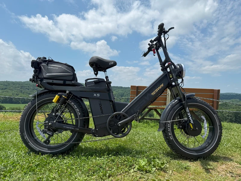 Tesway X5 AWD Dual-Motor Step Thru Electric Bike