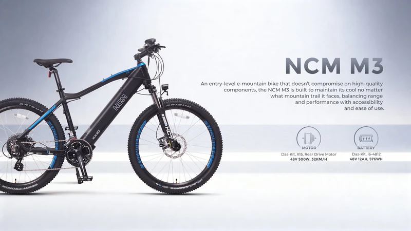 NCM M3 HD Electric Mountain Bike