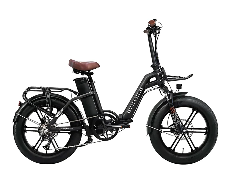 ET Cycle F1000 Electric Fat-Tire Folding E-Bike