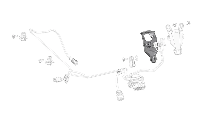 Stark Varg MX Triple clamp connector holder