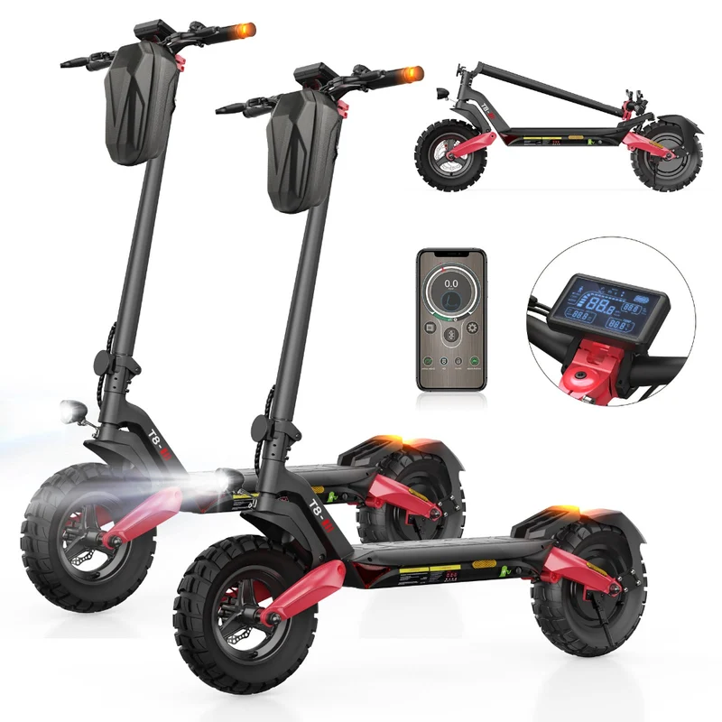 iScooter T8 Offroad-E-Scooter Mit Straßenzulassung (ABE,eKFV)