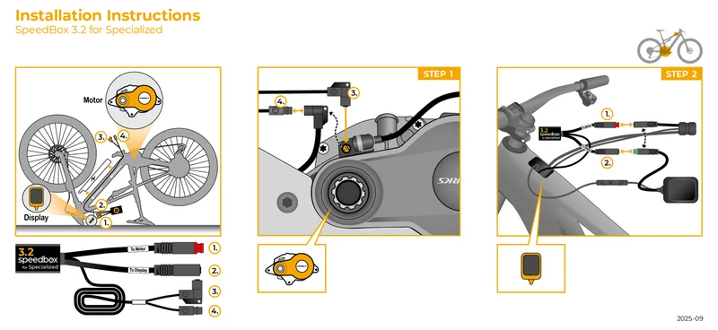 SpeedBox 3.2 for Specialized Gen4 3.1 Motor