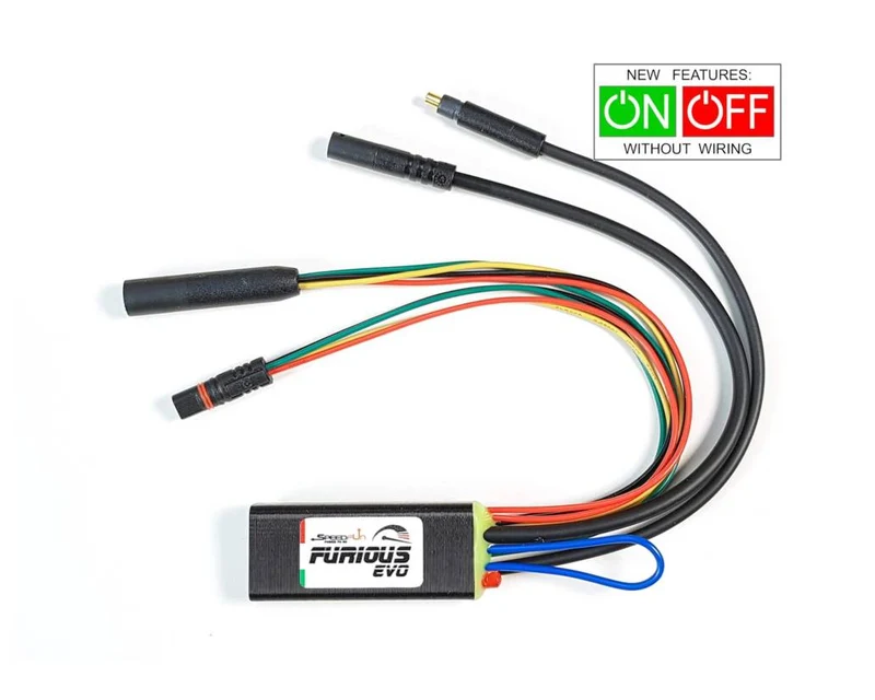 SpeedFun Furious Evo easy+ for Bosch Performance Line CX, Race CX (gen. 4) Smart System with Rim Magnet