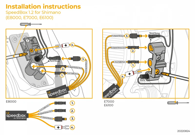 SpeedBox 1.2 B.Tuning for Shimano (E8000, E7000, E6100, E5000)