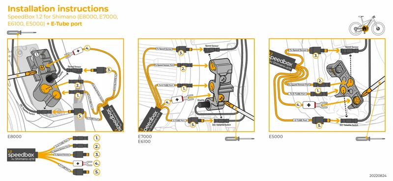 SpeedBox 1.2 B.Tuning for Shimano (E8000, E7000, E6100, E5000)