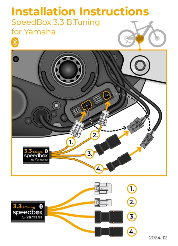 SpeedBox 3.3 B.Tuning for Yamaha PW-X3 | PW-S2 motors and Yamaha YDX-Moro 05, Moro 07 e-bikes
