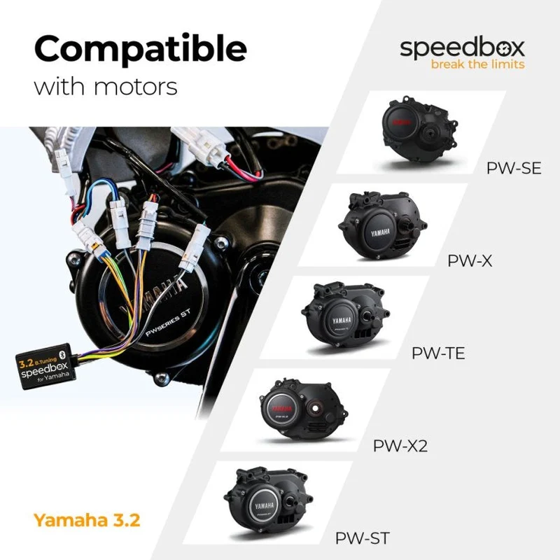 SpeedBox 3.2 B. Tuning for Yamaha PW-SE / PW-X / PW-TE / PW-X2 / PW-ST motors
